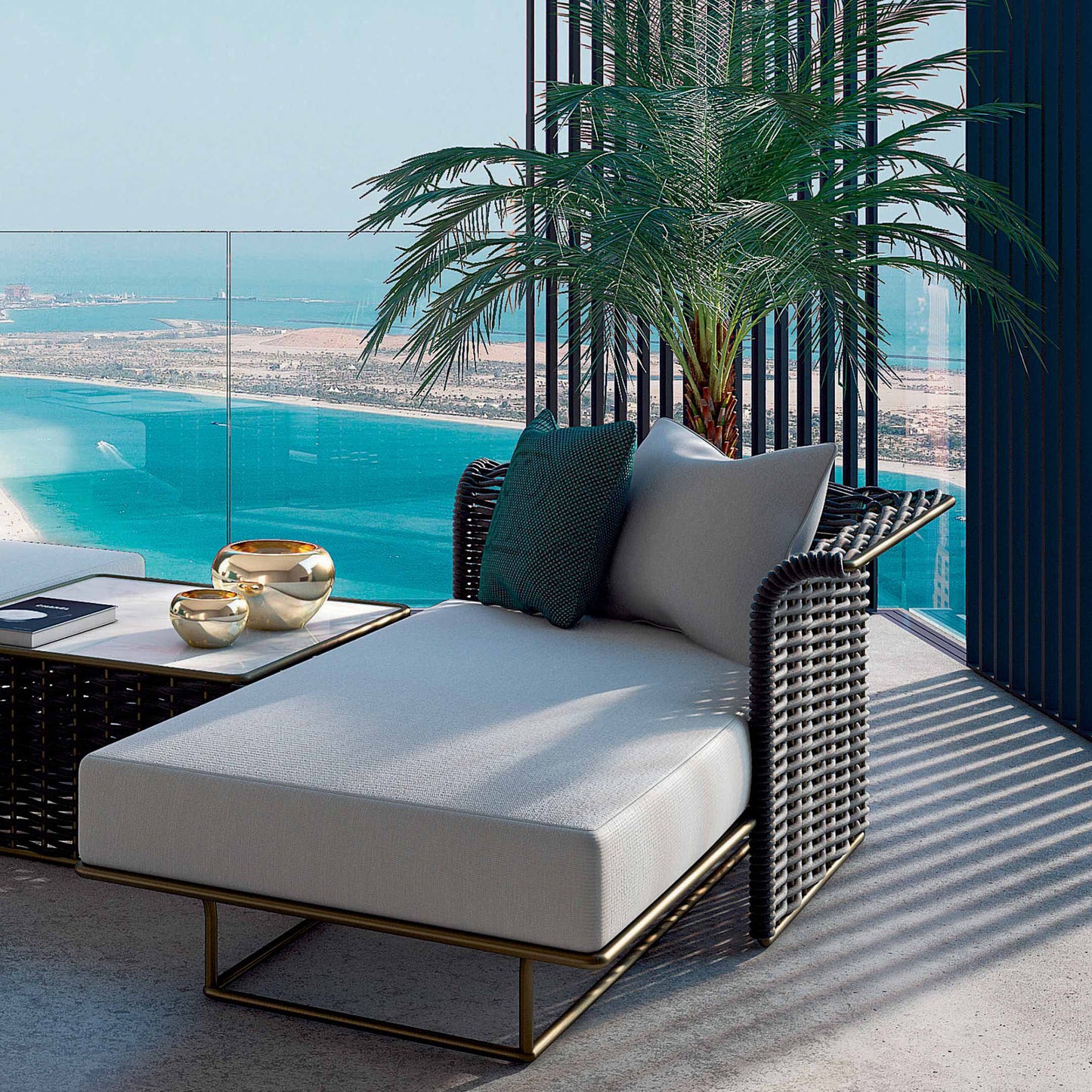Chaise lounge Marina