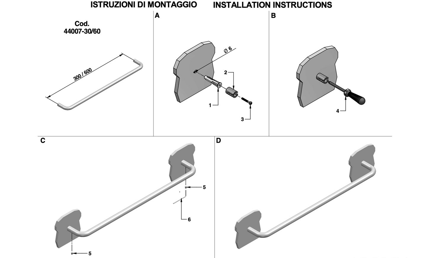 TOWEL HOLDER 44007_60