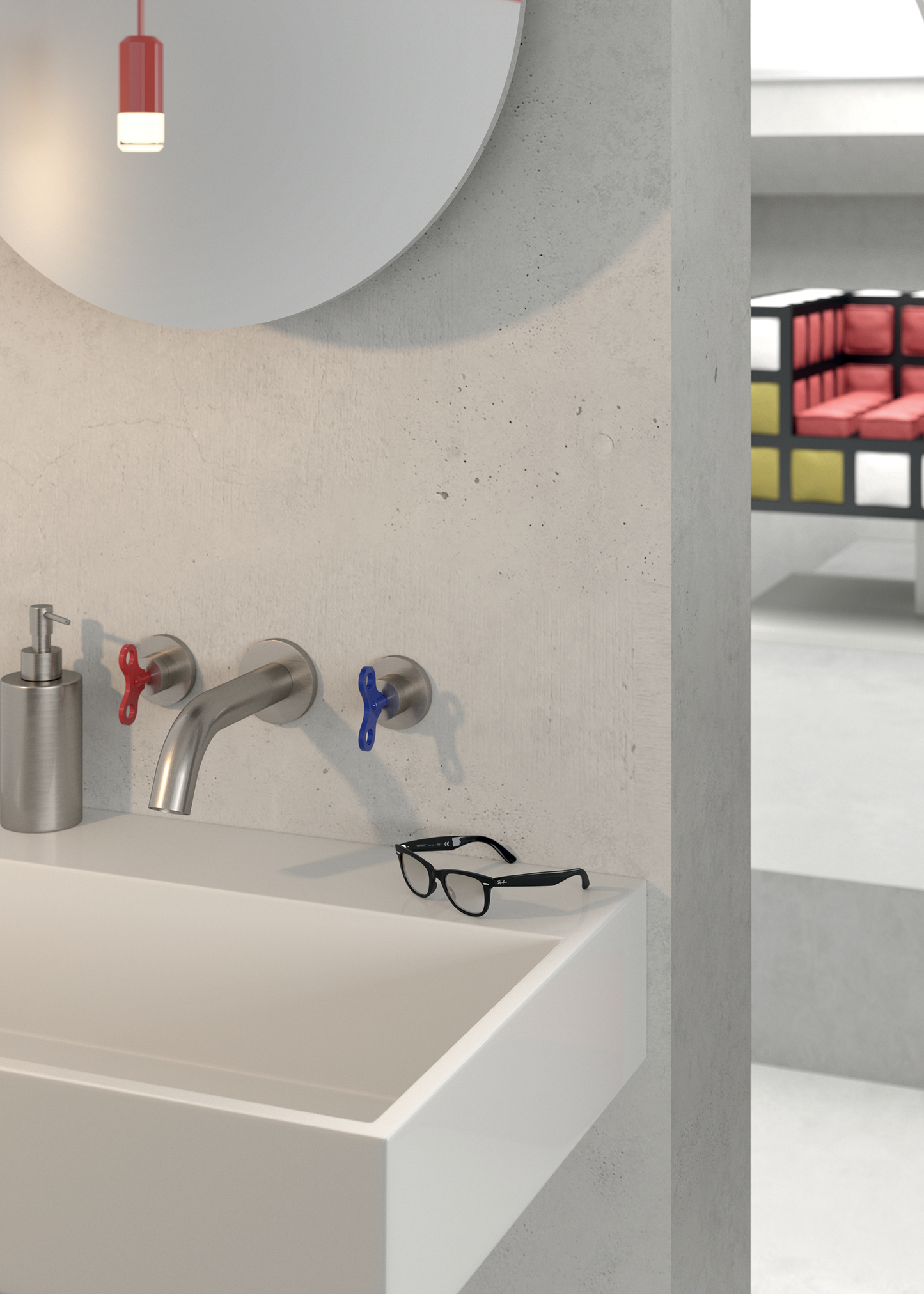 DISPENSER PORTA SAPONE