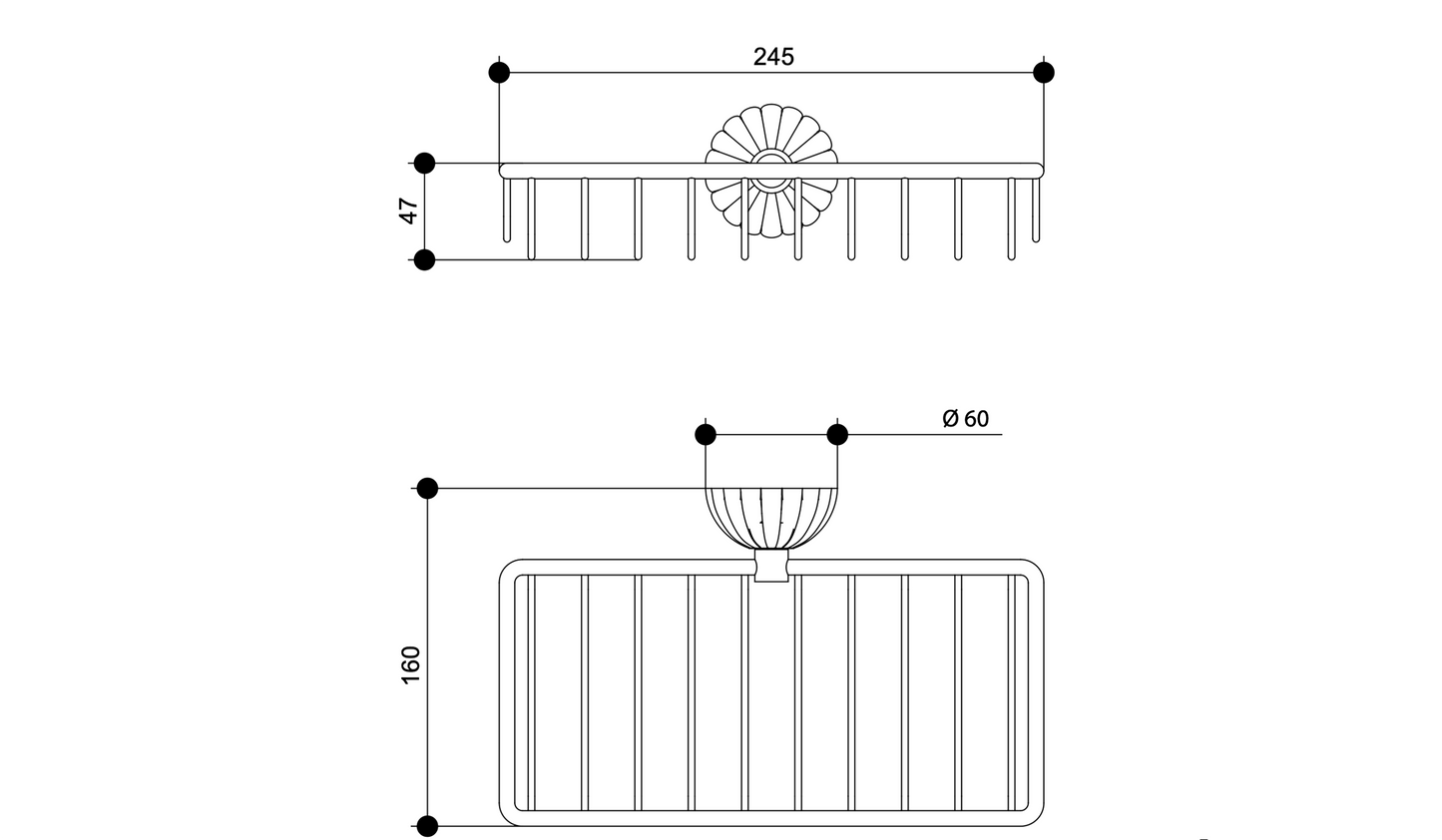 RECTANGULAR BASKET