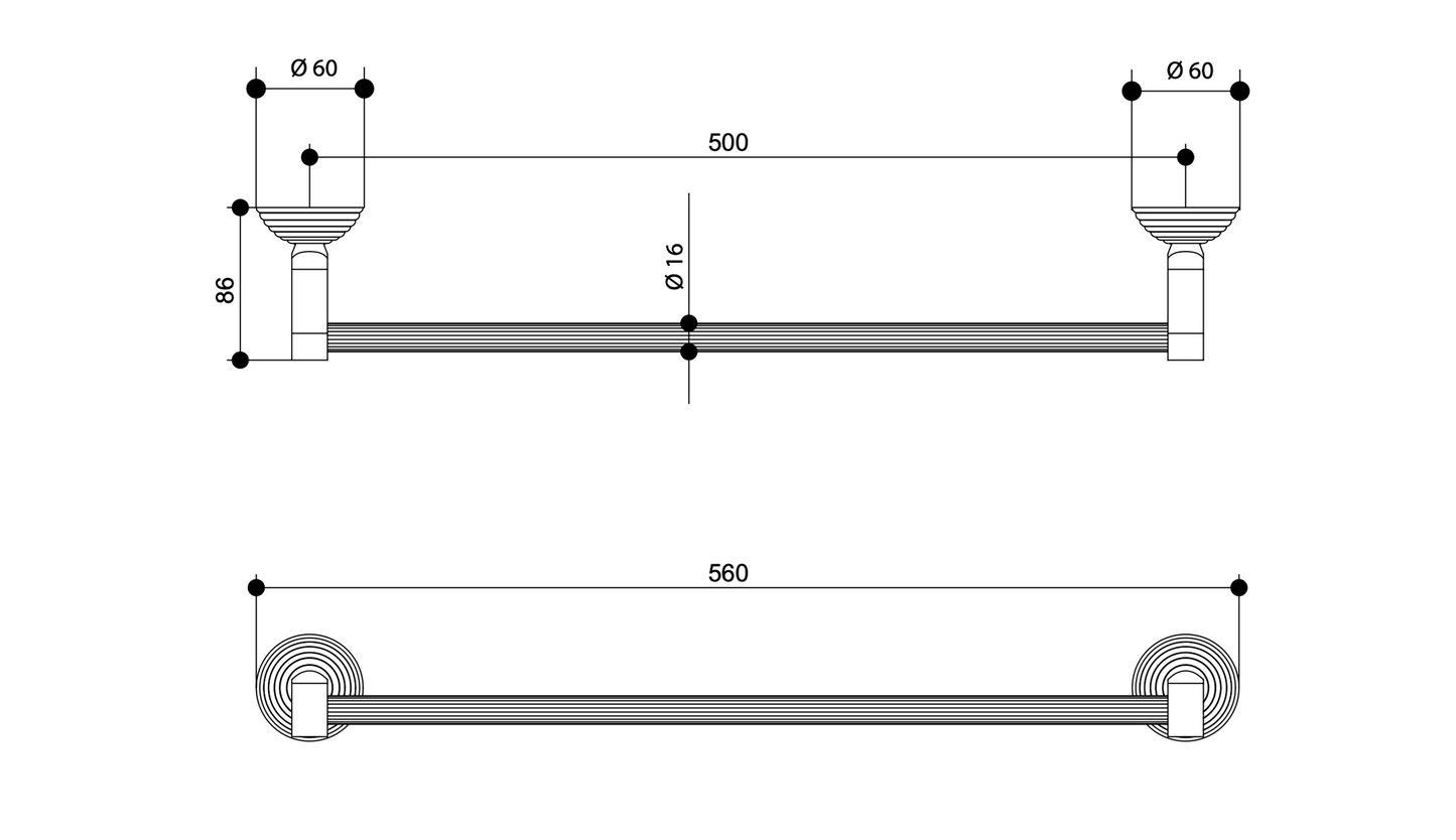 PORTA ASCIUGAMANO 06007_50