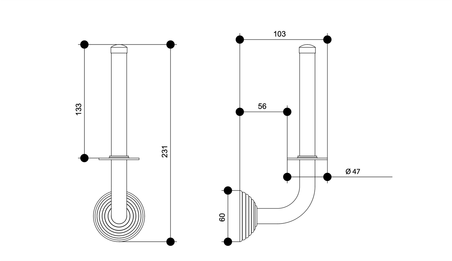 SPARE ROLL HOLDER 06010